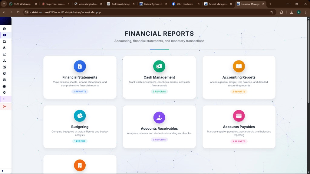 Portal Financial Reports